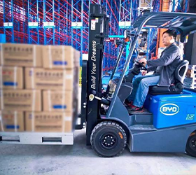 比亞迪叉車(chē)應(yīng)用案例之醫(yī)藥行業(yè)