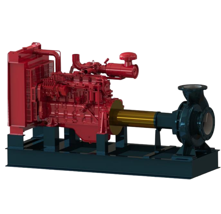 CNI柴油機端吸離心泵